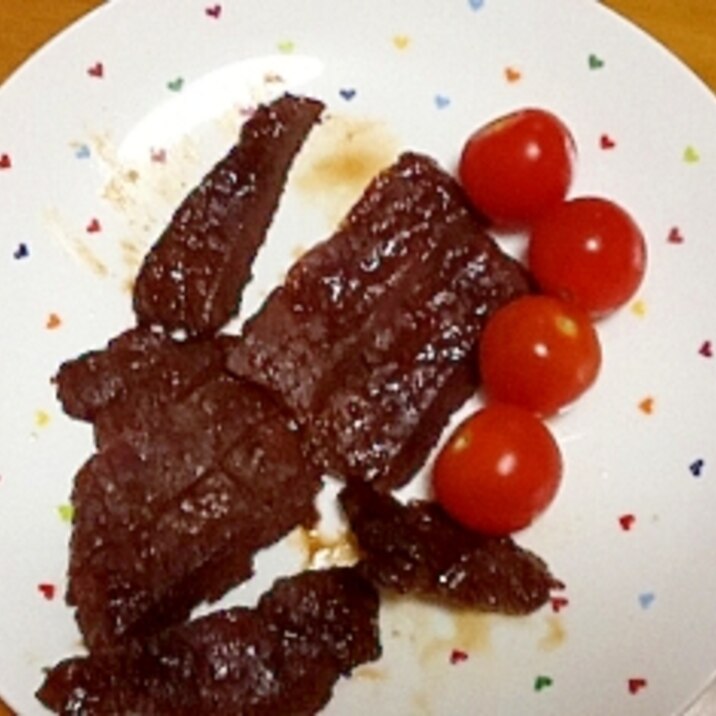味噌味のステーキ レシピ 作り方 By かえる5769 楽天レシピ